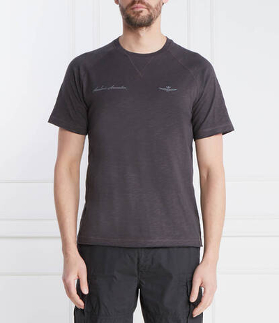 Футболка Aeronautica Militare - графитовый(TS2199J628)