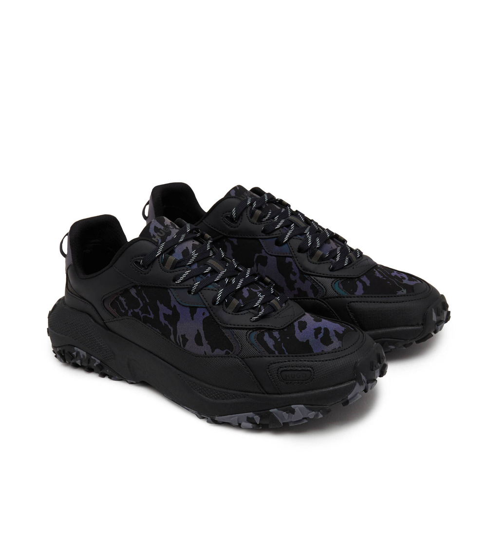 Кроссовки GO1ST_camo HUGO - темно-синий(50498693)