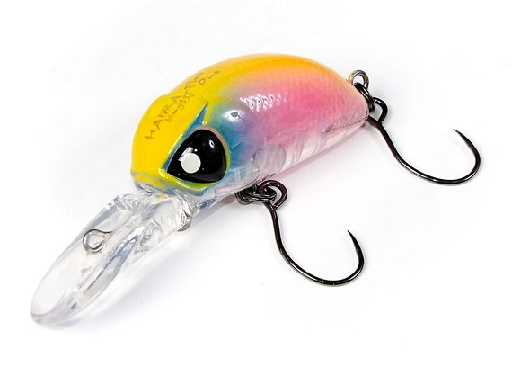 Воблер плавающий LJ Pro Series HAIRA TINY ATG LBF 03.30/804 Plus Foot