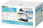 Песочный фильтр-насос для бассейна 6000 л/ч Intex 26646 (SX2100), песчаный фильтрующий насос Krystal Clear (полный комплект)
