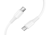 Usb Кабель-зарядка Type-C на Type-C Hoco X120 60W 1м белый