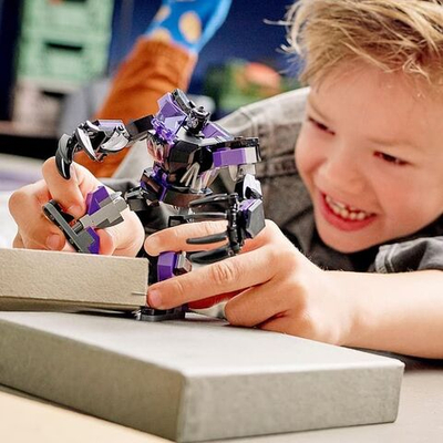 LEGO Super Heroes 76204 - Черная Пантера - костюм робота, деталей 123 шт. (из Финляндии)