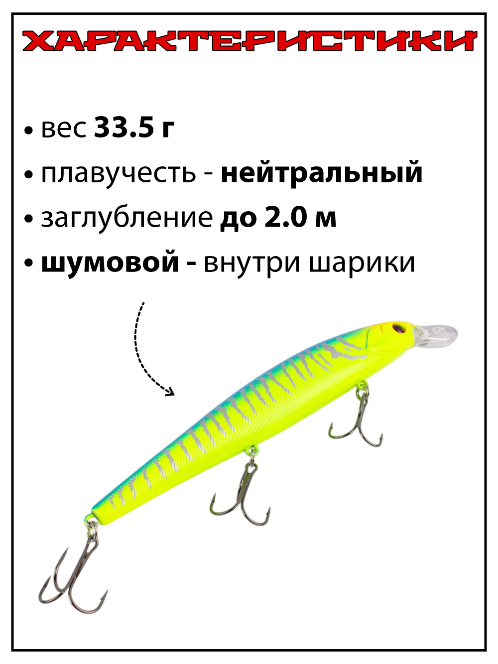 Воблер шумовой на щуку, на судака MAGSQUAD 160 мм 33.5 г #19