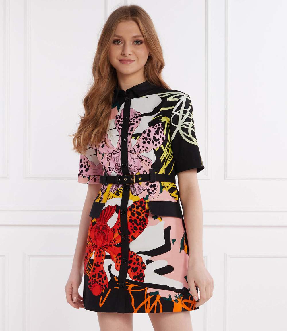 Джинсовое платье Desigual x Monsieur Christian Lacroix Desigual - черный(24SWVW73)