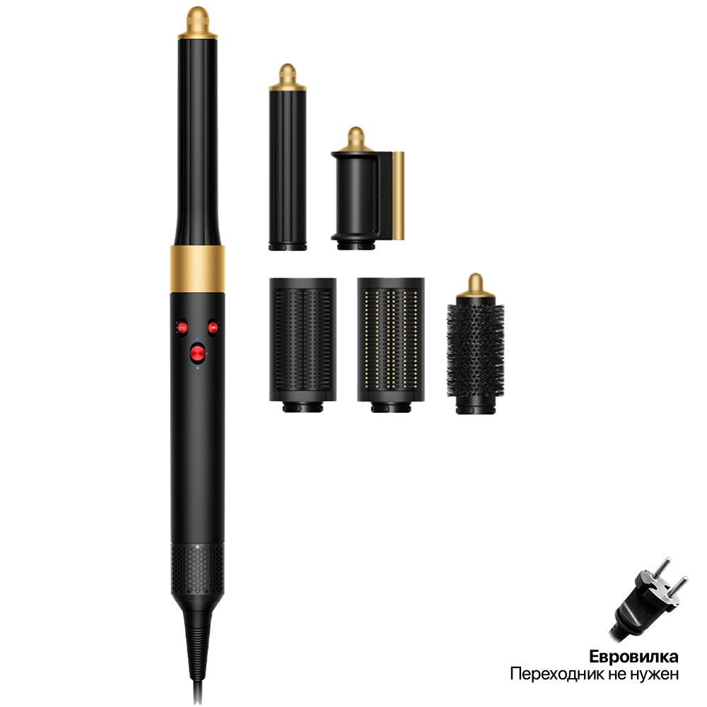 Стайлер Dyson Hairstyler Airwrap HS05 Complete Long, Onyx / Gold (Черный / Золотой), EU