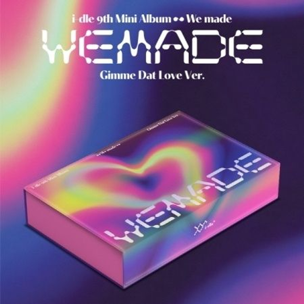 Альбом I-DLE - WE MADE 9th Mini Album GIMME DAT LOVE Version