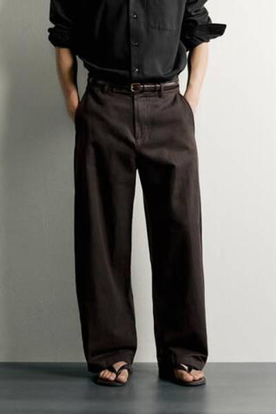 БРЮКИ БРЮКИ BARREL FIT — ZARA