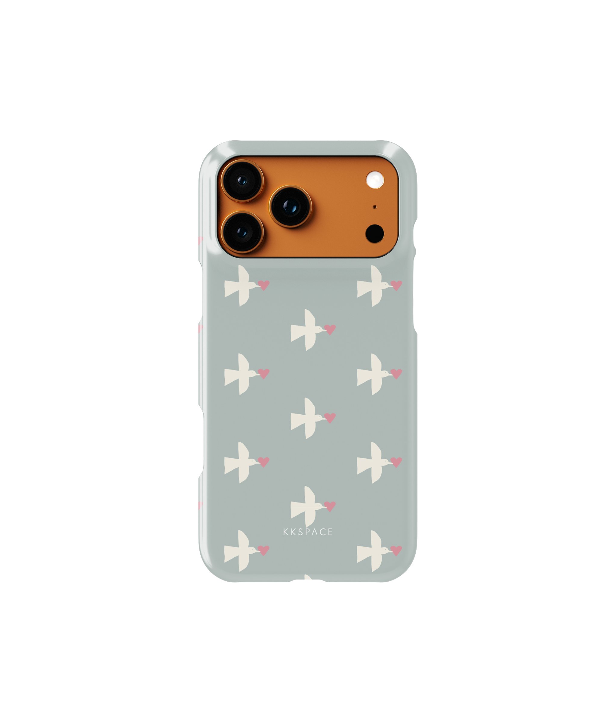 Чехол LOVE CARRIER (зеленый) для iPhone