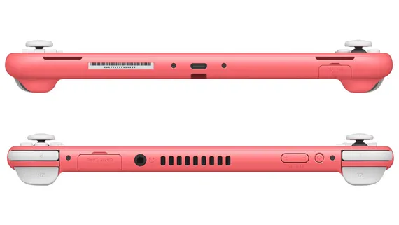 Игровая приставка Nintendo Switch Lite 32GB Коралловый (Новый) + Чип + 256GB