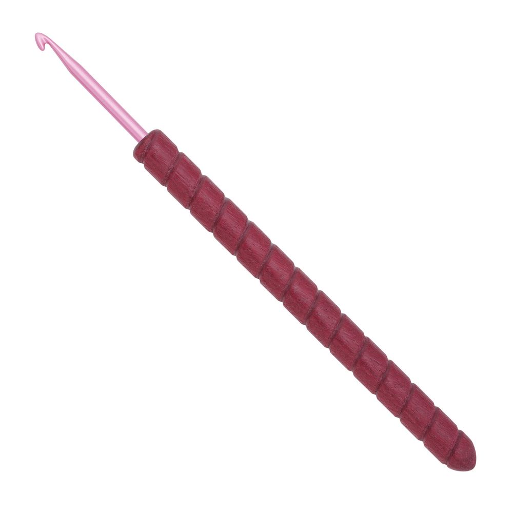 Крючок, вязальный с ручкой из древесины Амарант AddiUnicorn Purpleheart ⌀4.0 мм, 16 Крючок, вязальный с ручкой из древесины Амарант AddiUnicorn Purpleheart ⌀4.0 мм, 16