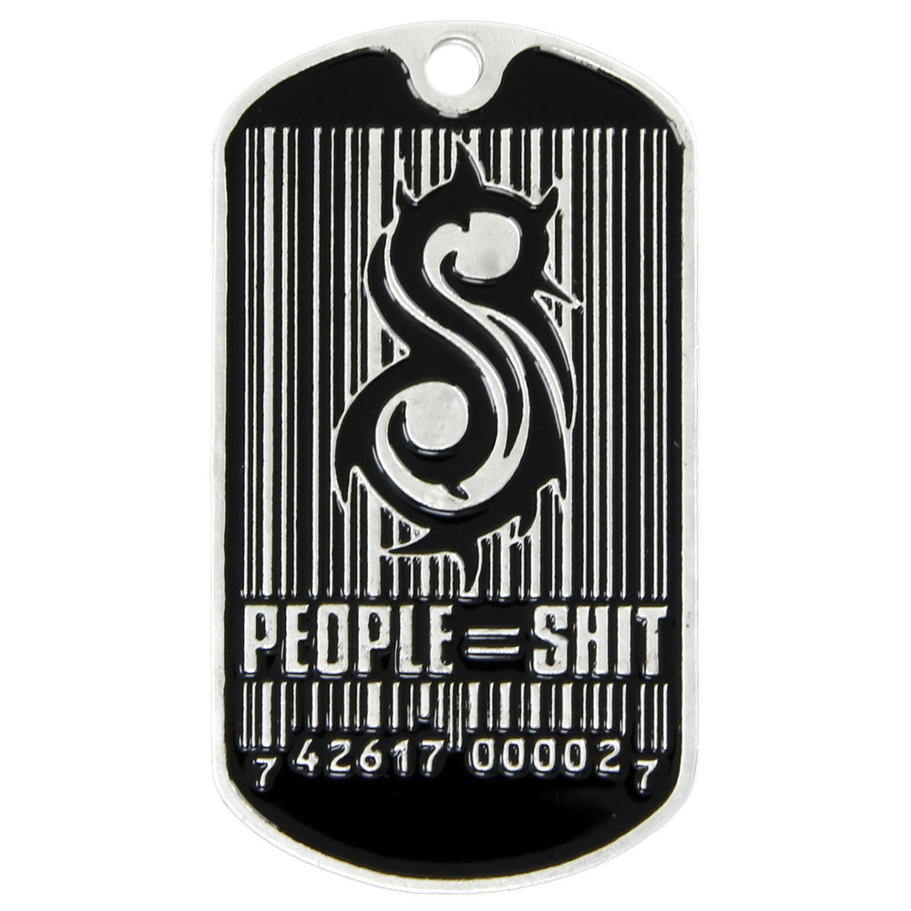 Жетон Slipknot штрих-код