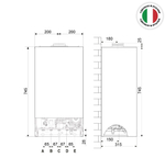 Газовый котел Ariston CARES XС 15 FF NG