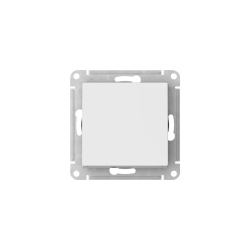 ATLASDESIGN AQUA 1-клавишный ПЕРЕКЛЮЧАТЕЛЬ, IP44, сх.6, 10АХ, мех., быстрозажим. клем., БЕЛЫЙ