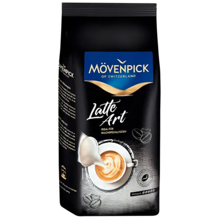 Кофе в зернах Movenpick Latte Art, 1 кг (Мовенпик)