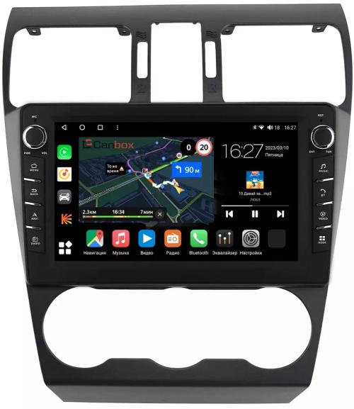 Магнитола для Subaru Forester, Impreza, XV 2015-2018 - Canbox 9036 Android 10, Быстрая, CarPlay, 4G SIM-слот