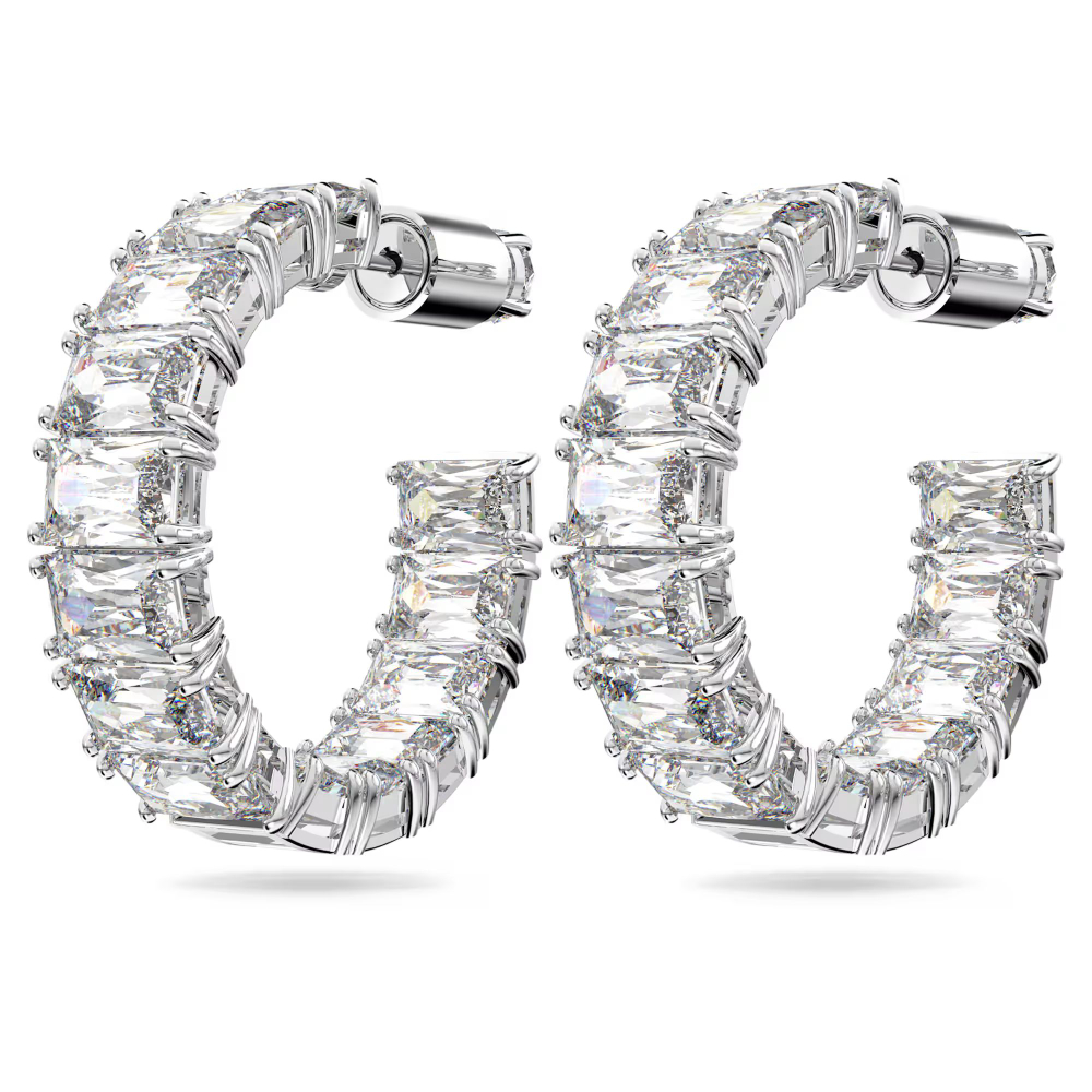 Серьги MILLENIA WHITE/RHS