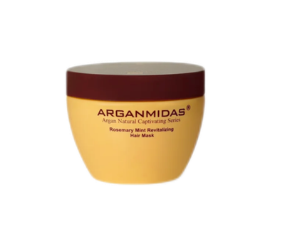 Arganmidas Rosemary Mint Revitalizing Hair Mask 300ml — Укрепляющая, омолаживающая маска с розмарином