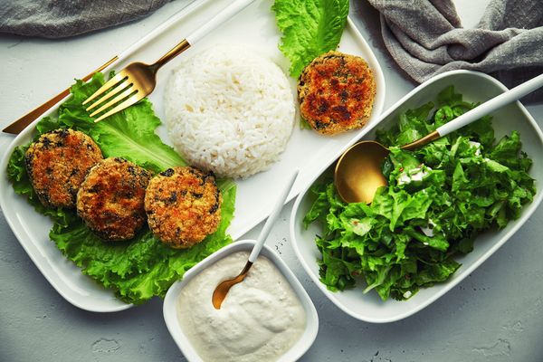 Рыбные котлеты из овсянки и тофу Рыбные котлеты из овсянки и тофу