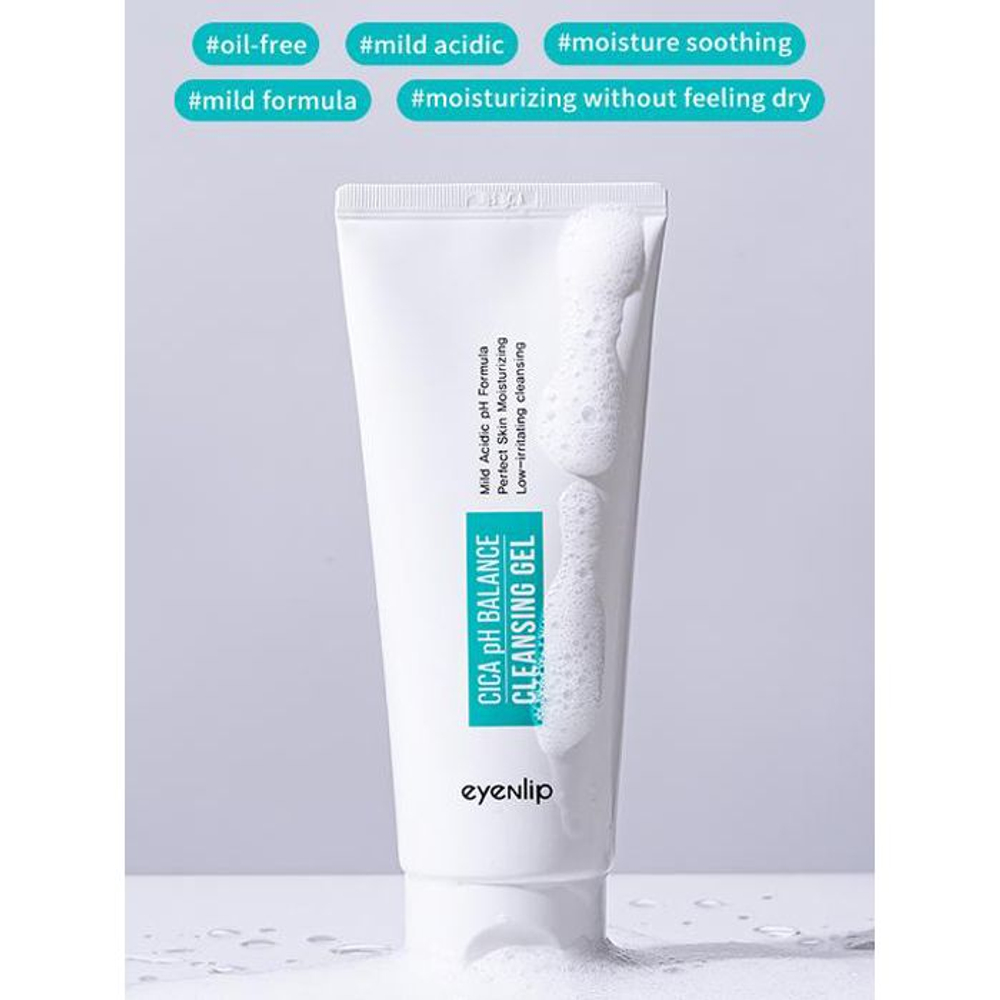 Пенка с центеллой Eyenlip CICA Ph Balance Cleansing Gel, 150 мл