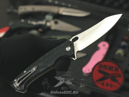 Складной нож Армейский военный Steelclaw Резус 7 c клинком из стали D2, рукоять G10