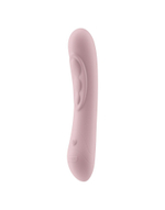 Нежно-розовый интерактивный вибратор Pearl3 - 20 см. (Цвет: нежно-розовый)