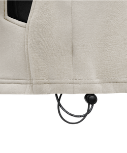 Свитшот на молнии 1/4 JOGEL Power Inside Half Zip Sweatshirt, серый/бежевый