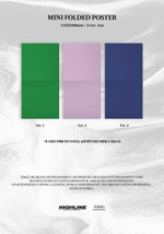 Альбом WONHO - Bittersweet 2nd Single Album Jewel Case 3 Version SET