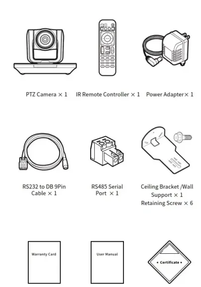 PTZ-камера Intrend IPTZ-FHD10XB-MID