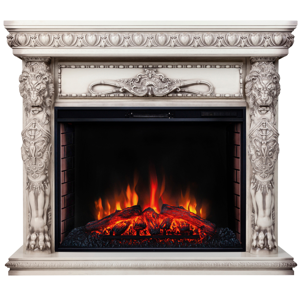 Каминокомплект Real Flame Romano 33 WT с очагом Epsilon 33
