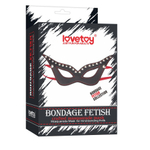 Маска Bondage Fetish Masquerade Mask "Зебра" от LOVE TOY