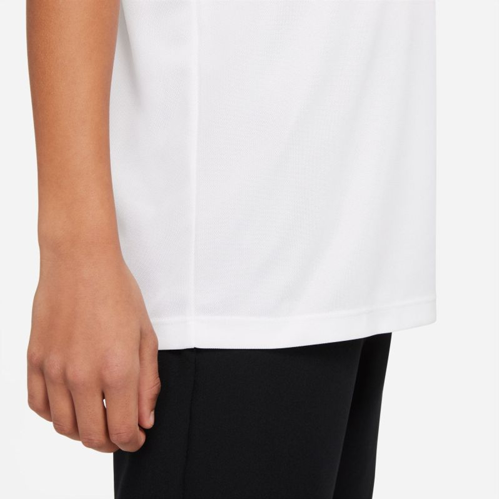 Детская теннисная футболка Nike Boys Dri-Fit Victory Golf - white/black