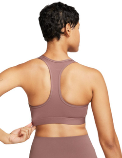 ТОП теннисный Nike Swoosh Medium Support Non-Padded Sports Bra - smokey mauve/white