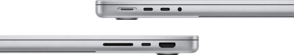 Ноутбук Apple MacBook Pro A3401 M4 Pro 12 core 24Gb SSD512Gb/16 core GPU 14.2" Liquid Retina XDR (3024x1964) macOS silver WiFi BT Cam (MX2E3HN/A)