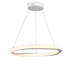 Люстра подвесная светодиодная NewRgy 2176-DW-80 WHITE, 60 Вт, белая