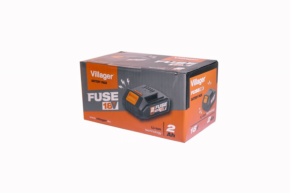 Аккумулятор Villager Fuse 18V 2.0Ah li-ion с индикатором заряда