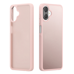 Матовый светло-розовый чехол для Samsung Galaxy A08 4G, Galaxy A07 (4G, 5G) и Galaxy A06 (4G, 5G), серия Yind Series от Dux Ducis