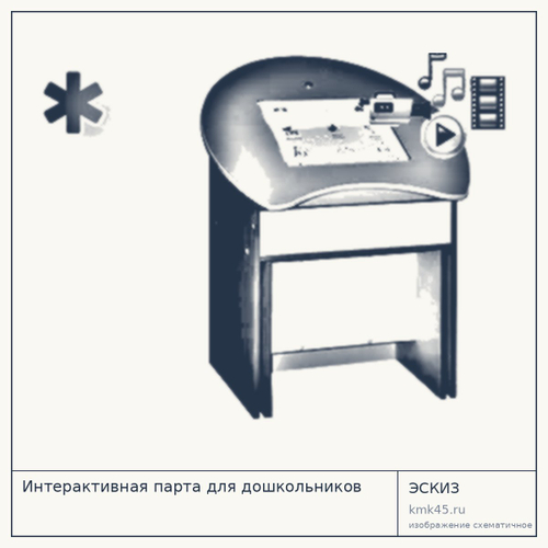 Интерактивная парта для дошкольников — от 292 000 ₽