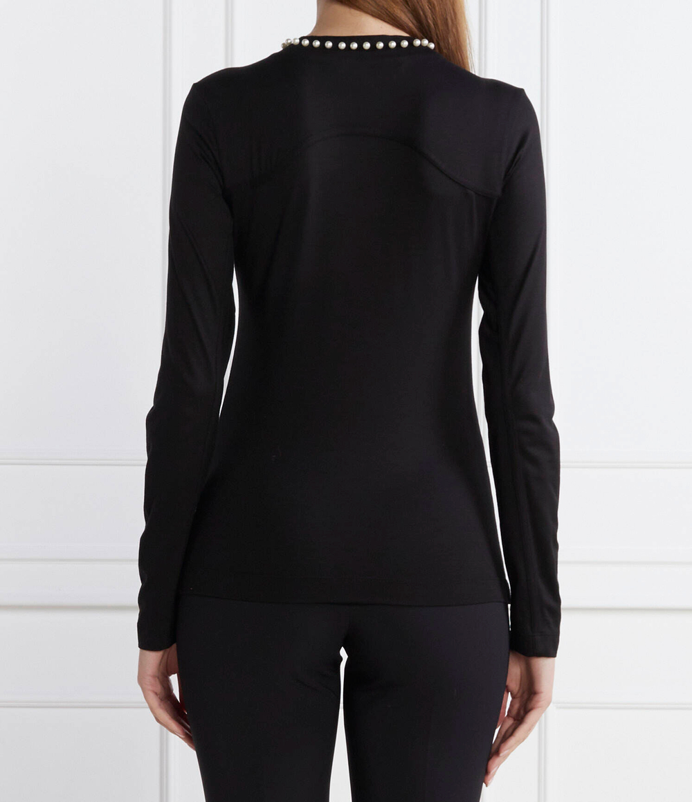 Блузка lslv embellished Karl Lagerfeld - черный(236W1708)