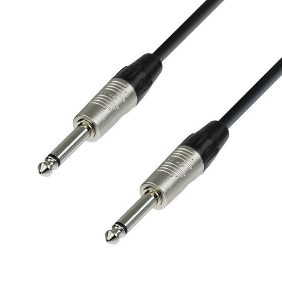 Adam Hall K4IPP0060 - кабель инструментальный, REAN TRS (jack) 6,3 mm mono - TRS (jack) 6,3 mm mono,
