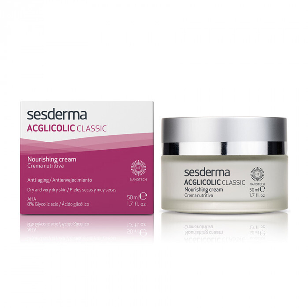 Sesderma ACGLICOLIC CLASSIC Nourishing cream - Крем питательный с гликолевой кислотой, 50 мл