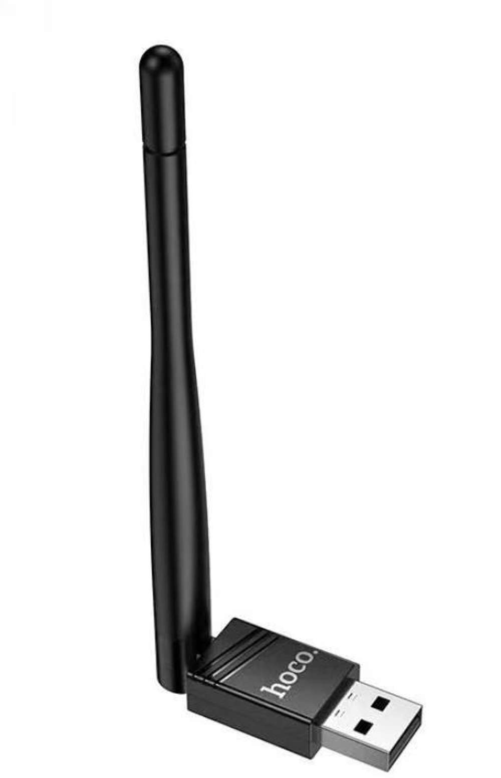 USB-адаптер беспроводной роутер Hoco HI37 WiFi4 USB-A 2.4G 150Mbs черный