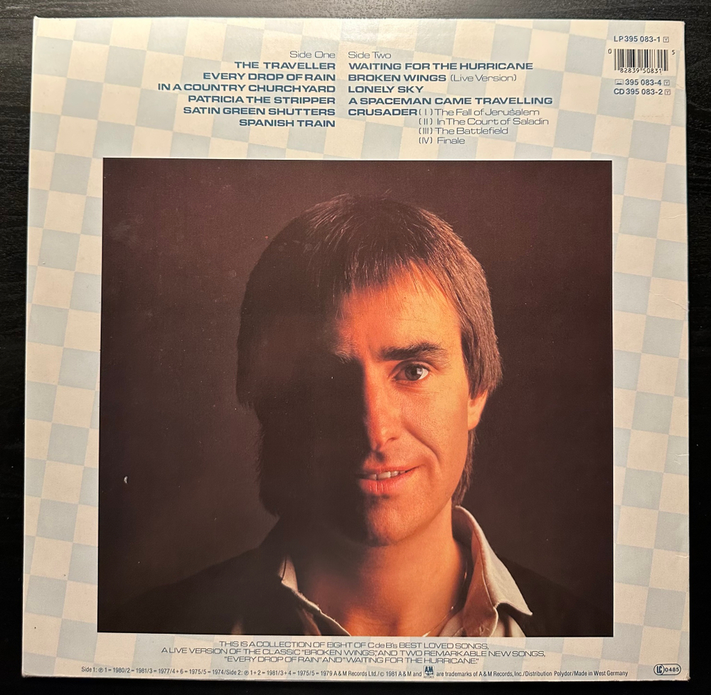 Chris De Burgh - Best Moves (Германия 1981г.)