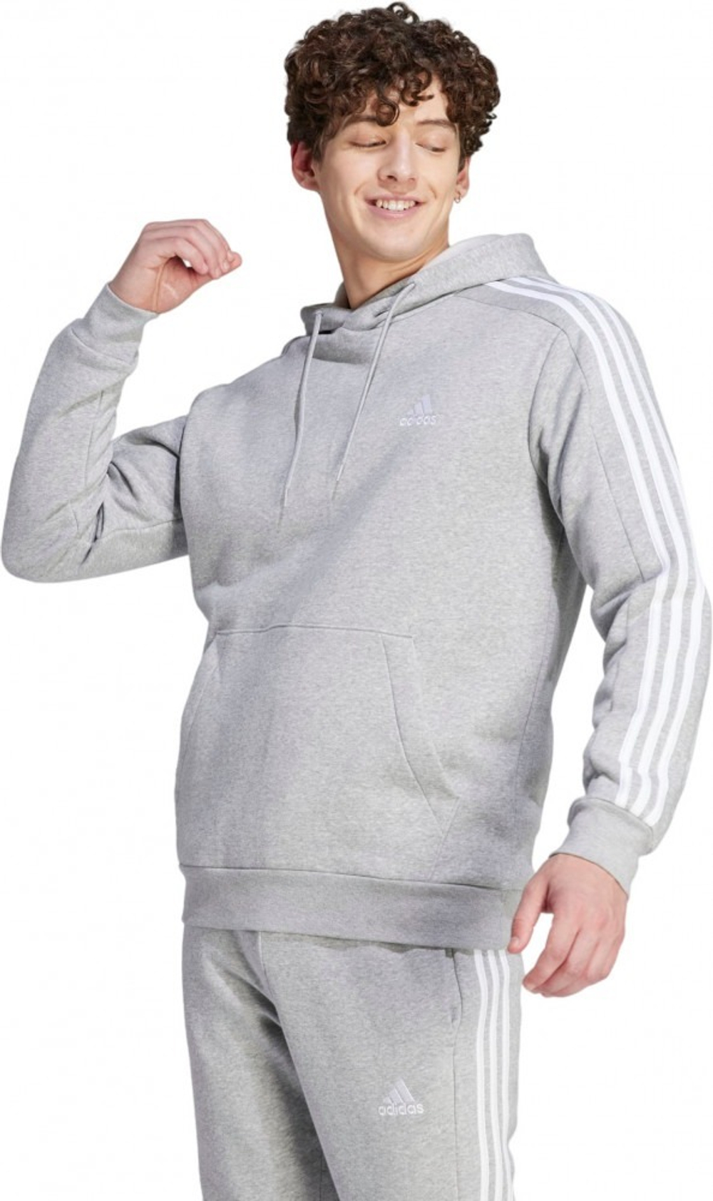 Толстовка мужская ADIDAS M 3S FL HD
