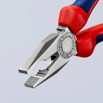 Плоскогубцы комбинированные хромированные 180 мм Knipex 03 05 180