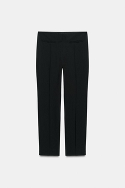 ZARA БРЮКИ СО СТРЕЛКАМИ — ZW COLLECTION, ЧЕРНЫЙ