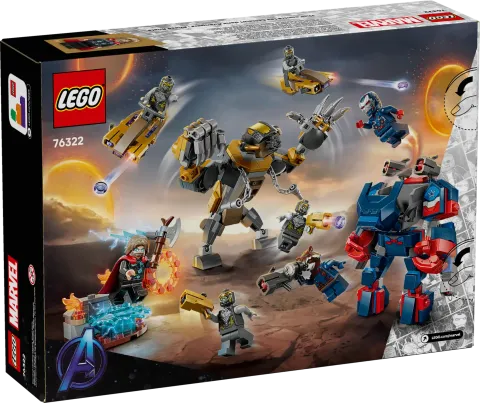 Конструктор LEGO Marvel 76322 Мстители: Эндшпиль Тор против Читаури