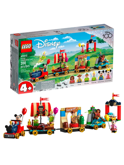 Конструктор Лего Дисней Праздничный поезд Диснея | LEGO Disney Train 43212 — 200 деталей (4+)