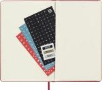 Ежедневник Moleskine Classic (DHF212DC3) 13х21см твердая обложка красный