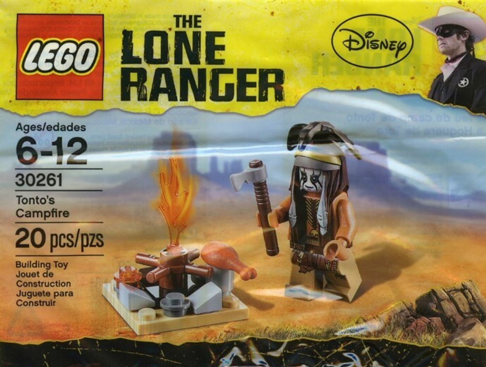 Конструктор LEGO 30261 Костёр Тонто