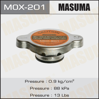 Крышка радиатора HONDA/TOYOTA/MAZDA/SUBARU/NISSAN/SUZUKI 0.9 кг/см2